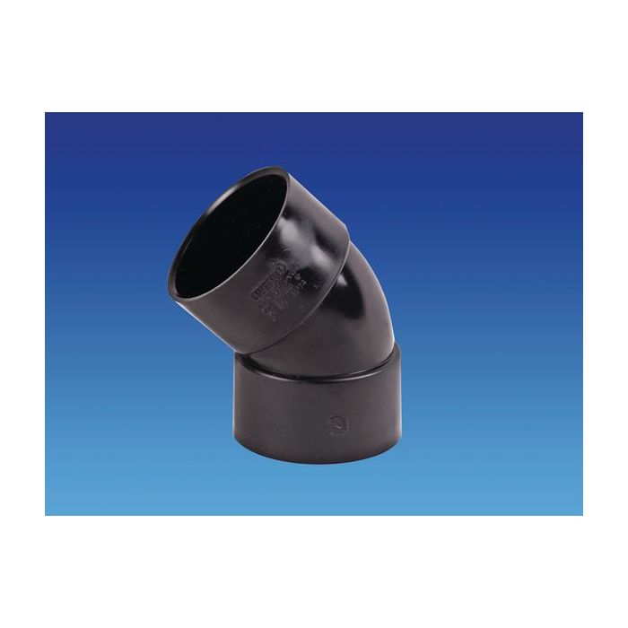 Wavin Osma Waste 45deg bend 50mm White