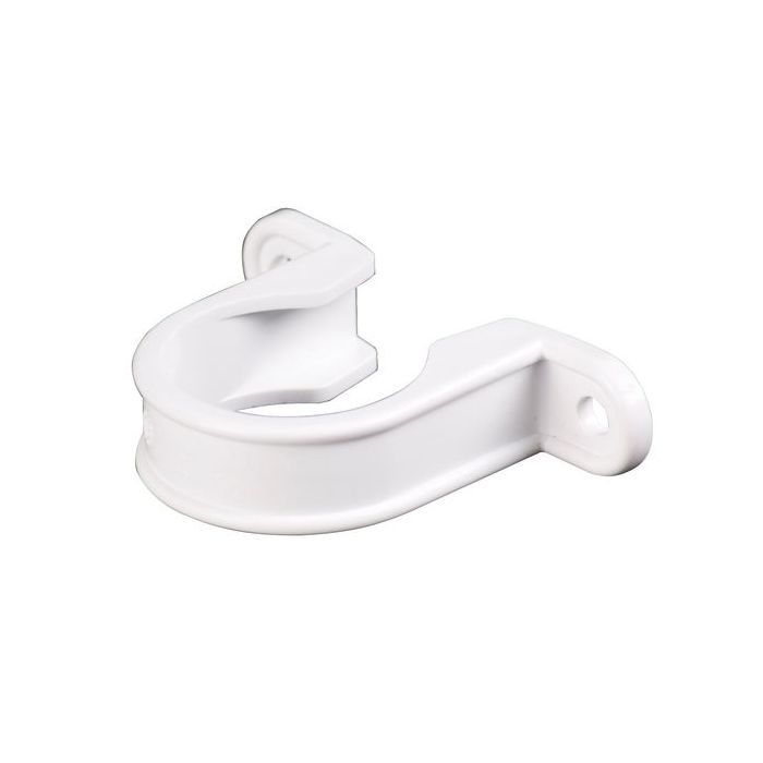 4M081W WHITE OSMA 32MM PIPE BRACKET