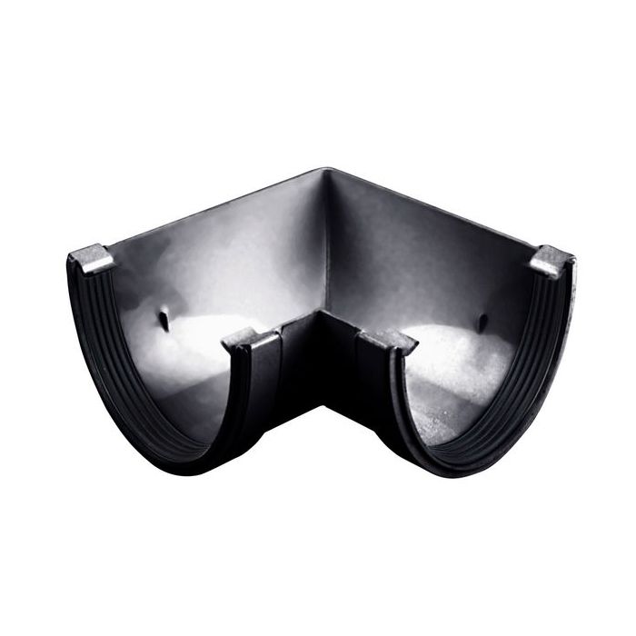 Wavin Osma DeepLine 90deg gutter angle Black