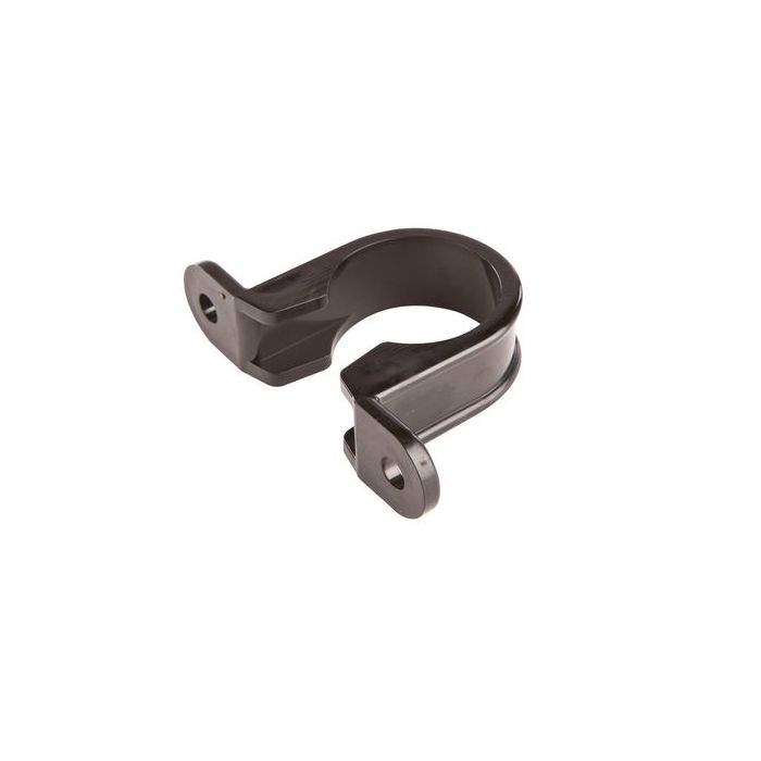 5Z081 40MM PIPE BRACKET BLACK ABS
