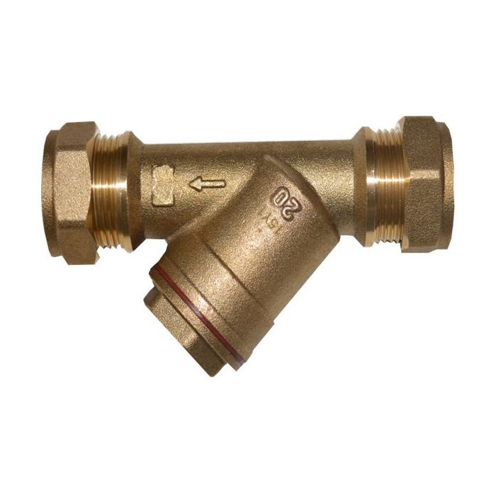 Midland Brass Y-type strainer 22mm (1)
