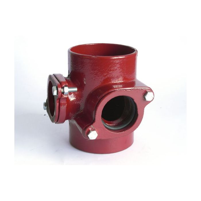 100MM X 2 BOSS PIPE 2 BOSS @ 90D  EF092