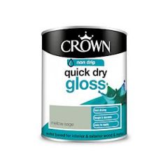 Crown Quick Dry Gloss Mellow Sage 750Ml