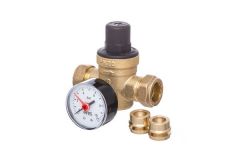 Altecnic Eres ER-PRV1522 pressure reducing valve with gauge 15 x 22mm 