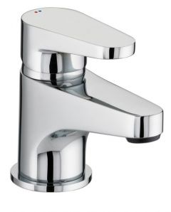 Bristan Quest basin mixer with clicker waste Chrome Plated